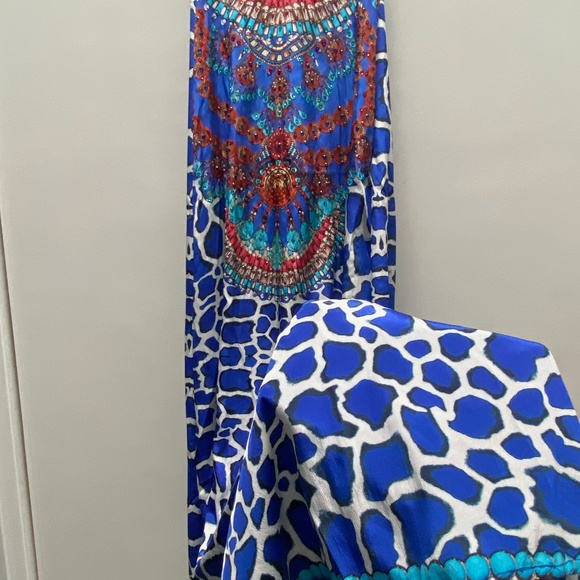 Beaded & Multi Color Maxi Dress - Picture 2 of 5